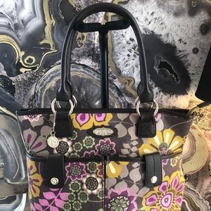 Spartina 449 Muticolor Floral Shoulder Bag